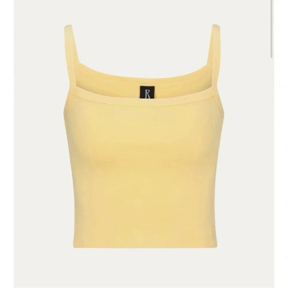 Realisation Par Baby Tank Top Lemon Yellow XXS